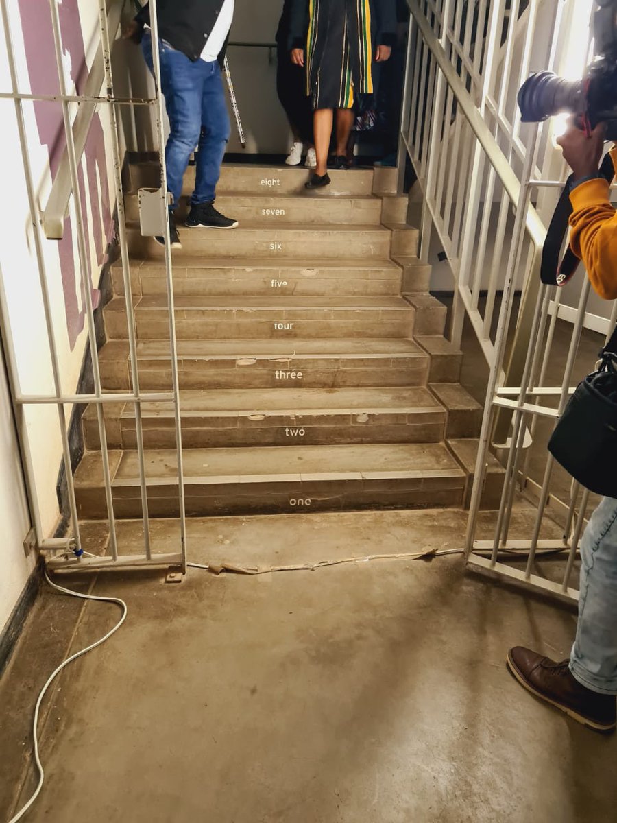 NoncebaMhlauli's tweet image. 46th Commemoration of Kalushi Solomon Mahlangu: 52 Steps to the hangman at Kgosi Mampuru  Correctional Service ✊⚫️🟢🟡 #Kalushi