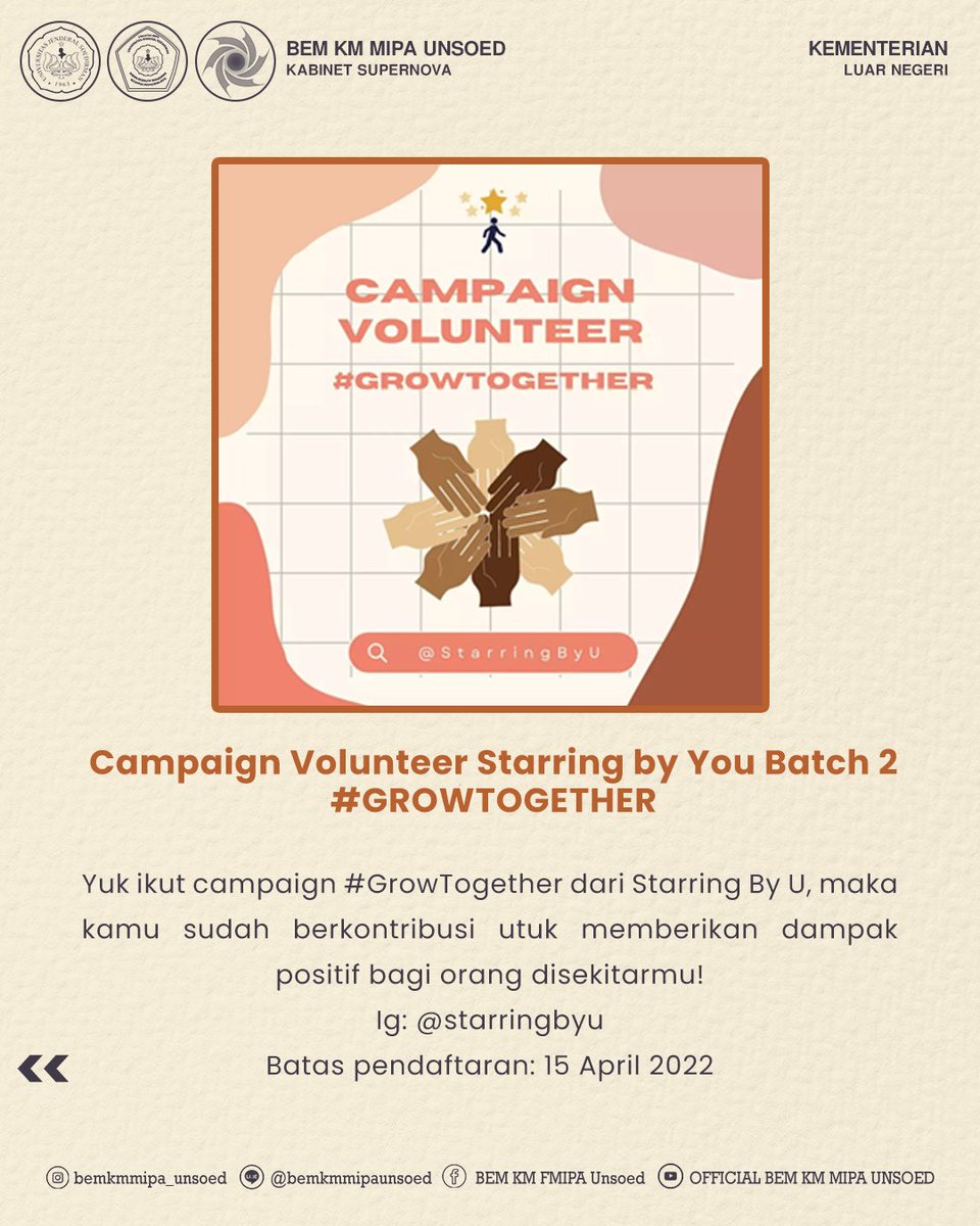 BEM KM MIPA UNSOED tweet media