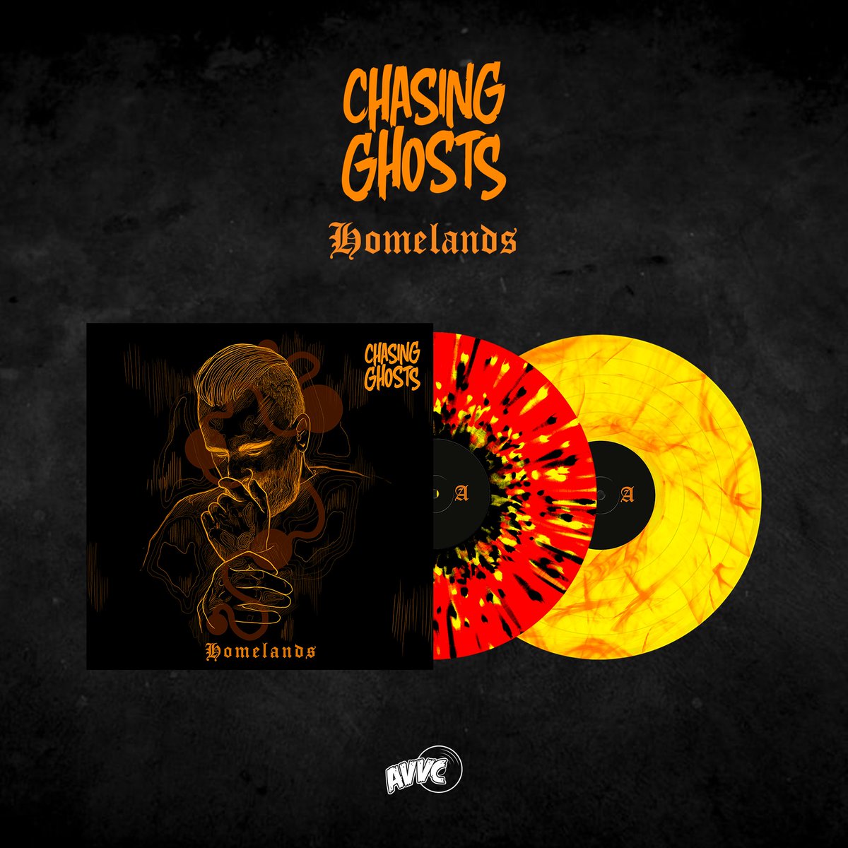 AVVCofficial's tweet photo. We are so amazingly honoured to be putting this important record on vinyl. Please check out Chasing Ghosts if you haven't and consider picking one up. We're also donating our share of the proceeds to the Dhadjowa Foundation to stop Black Deaths in Custody 🖤💛❤️ https://t.co/oBUhIvT7J5