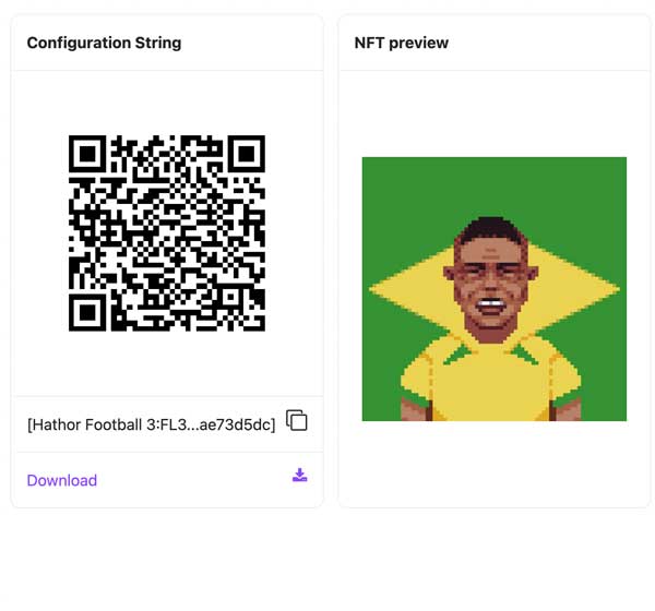 Hathor Football NFT ⚽️ MINT LIVE tweet media