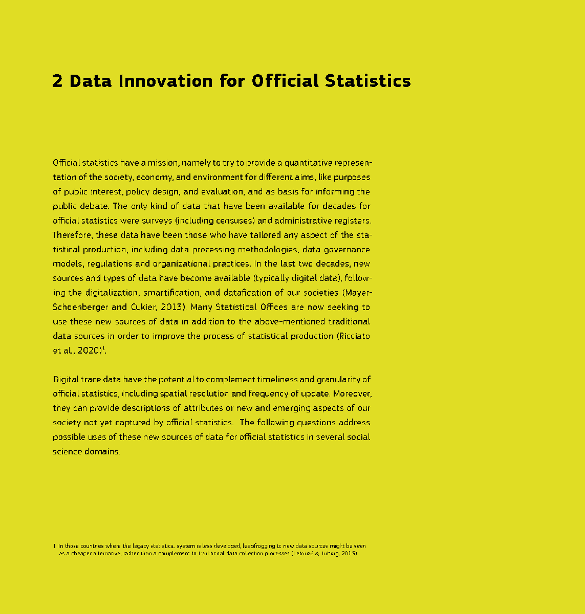 Second topic of the report "Mapping the Demand side of Computational Social Science for Policy" is Data Innovation in Official Statistics! 
Contributions by Panayotis Christidis, <a href="/M_Vespe/">Michele Vespe</a>, <a href="/chenhaoyiUN/">Haoyi Chen</a>, Marco Scipioni, <a href="/gtinto/">Guido Tintori</a> 
Get the report here👉europa.eu/!WMrV4V #CSS4P