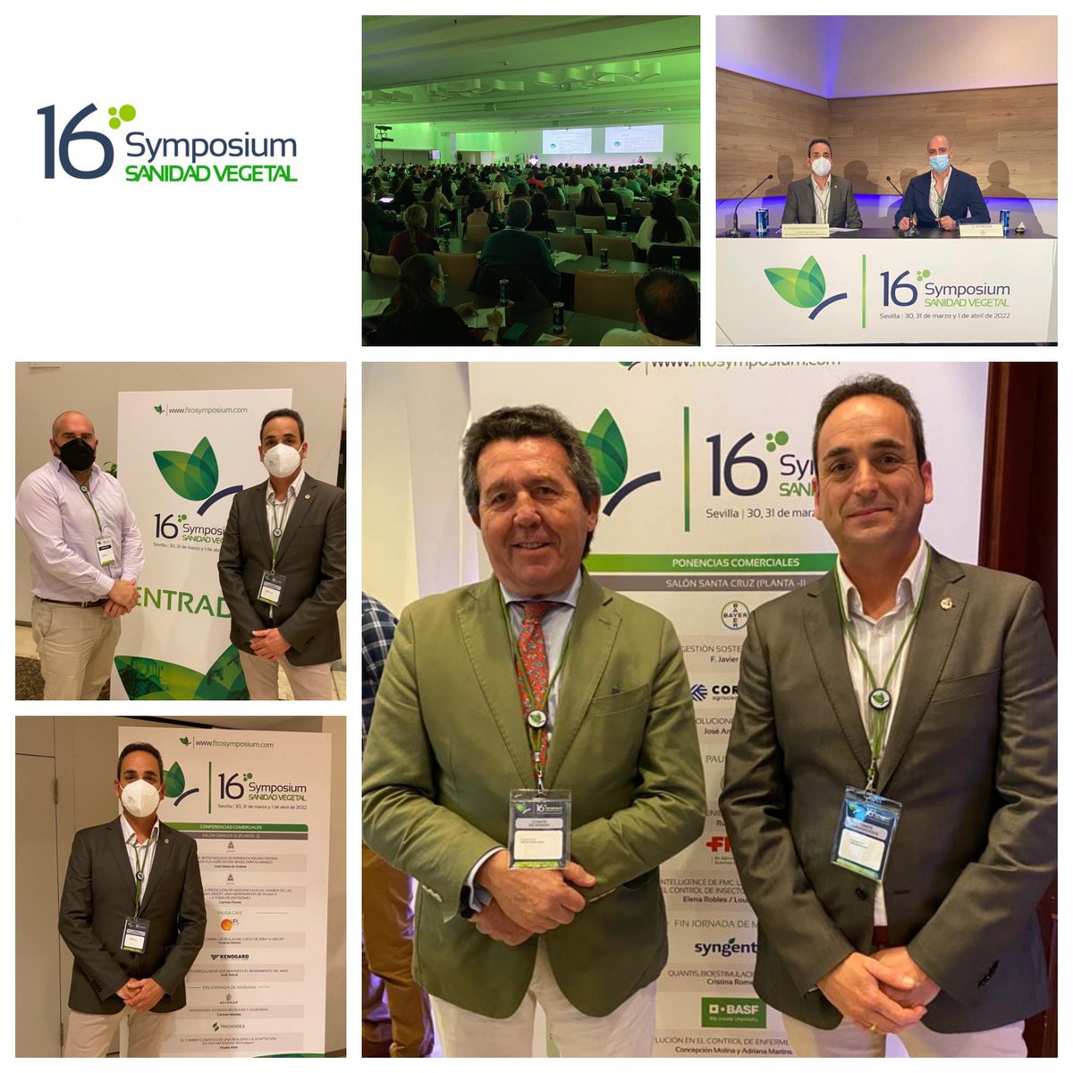 coitaal's tweet photo. 👏👏El Colegio de Ingenieros Técnicos Agrícolas de Almería ha participado en el 🌱16º Symposium Nacional de Sanidad Vegetal, que ha reunido a más de 1.700 profesionales del sector.
ENHORABUENA a #COITAND, por organización de este Symposium 👏👏👏👏 https://t.co/cF0ki9VKRS