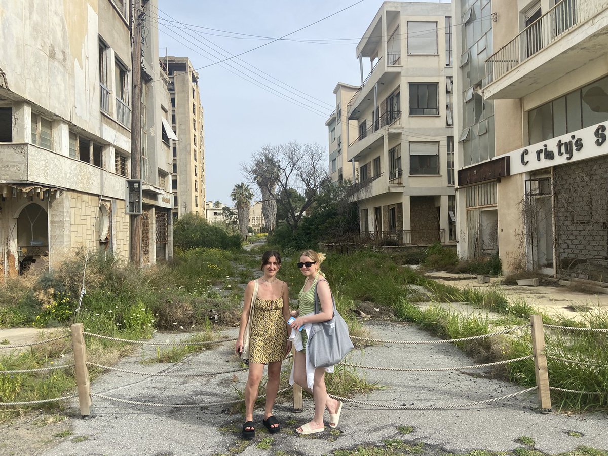 JessicaChapma19's tweet photo. Incredible day exploring the ghost town of Varosha. https://t.co/mqxO503pZh