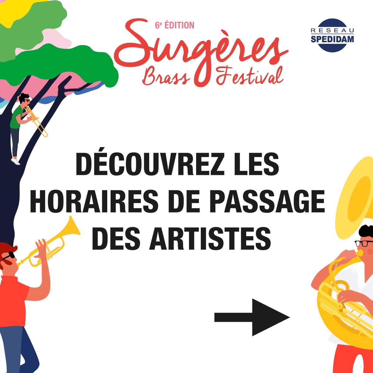 SurgeresBrass's tweet photo. Le Surgères Brass Festival, c’est 12 concerts dont 6 offerts ! 🤸‍♀
Tous les jours du festival profitez de deux concerts en accès libre de 17h à 19h sur la Scène du Jardin, suivie de deux concerts en soirée sur la Scène du Parc ! 
🎫 Réservez vos places : https://t.co/JvD58hvQCe https://t.co/yYRJquJemY