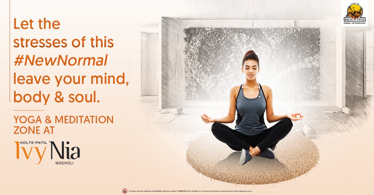 koltepatilltd's tweet photo. Adapt to the #NewNormal with a serene setting created exclusively for your yoga sessions at IVY Nia.
#KPDL #KoltePatil #IVYEstate #IVYNia #RealEstate #WagholiRealEstate #Pune #KoltePatilDevelopers https://t.co/MUbfQdJcXp