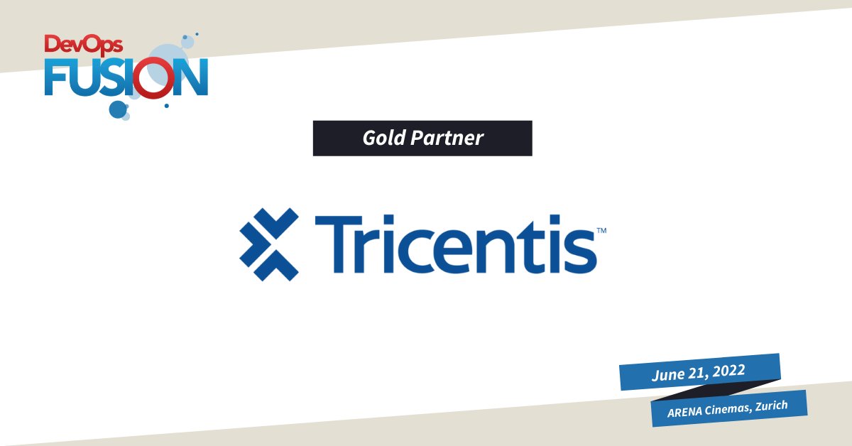 DevOpsFusion's tweet image. We are excited to announce Tricentis as a Gold Partner for this year's DevOPs Fusion.
Meet them on June 21 at Arena Cinemas in Zurich. Find out more about our partners: bit.ly/3wVzr65
#DOF #DevOps #Tricentis