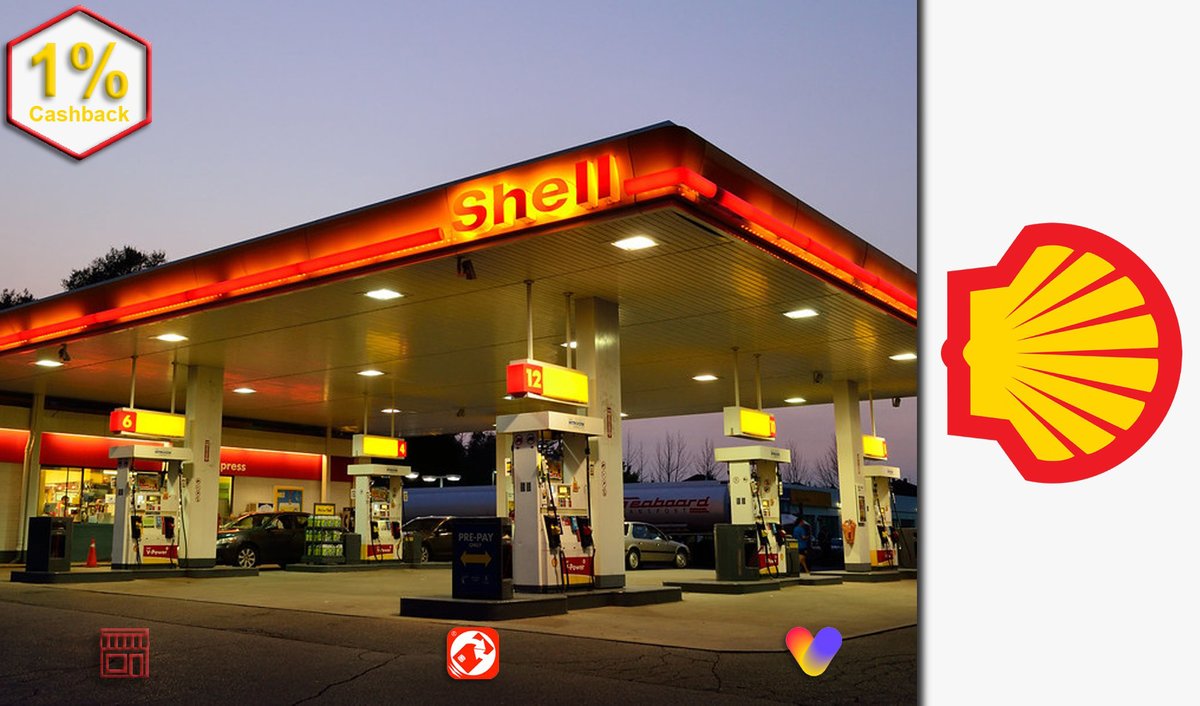 1% Cashback In Store <a href="/Shell/">Shell</a> Save on filling-up! 'Upload your Receipt!'🚗🏍️🛵⛽️🛢️ cashbackapp.com