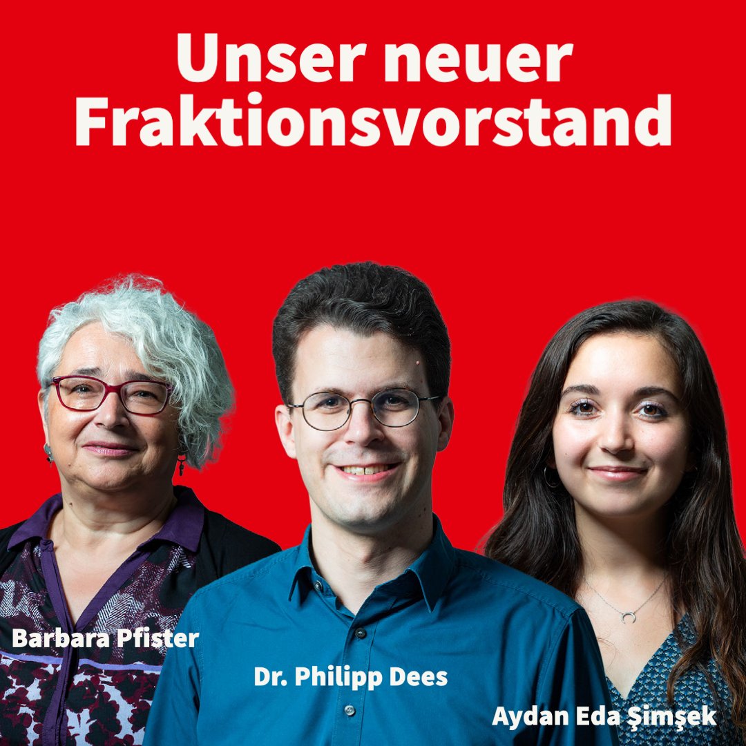 MunibAgha's tweet photo. Am Montag habe ich nicht mehr als stellv. Fraktionsvorsitzender kandidiert. Umso mehr freut es mich, dass @aydanedas nun den Posten übernimmt Nach acht Jahren kandidierte Barbara Pfister nicht mehr für den Vorsitz, ab dem 1. Mai ist Dr. Philipp Dees unser Fraktionsvorsitzender :) https://t.co/NRWILWYDth