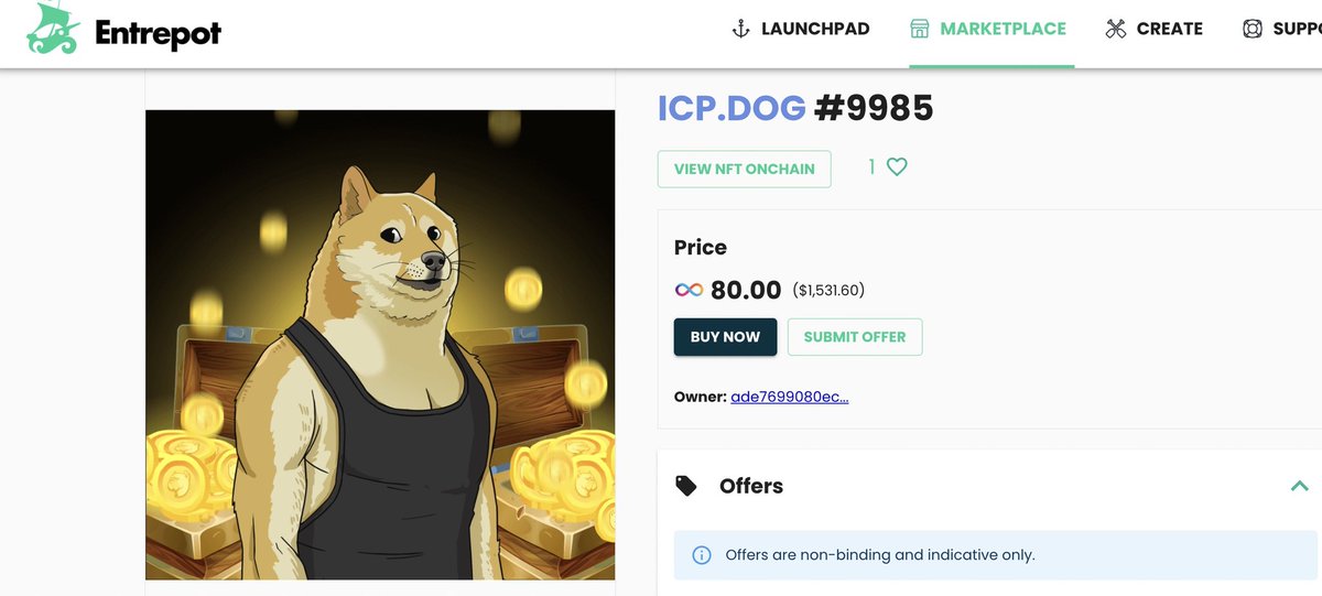 ICP.Dog tweet media