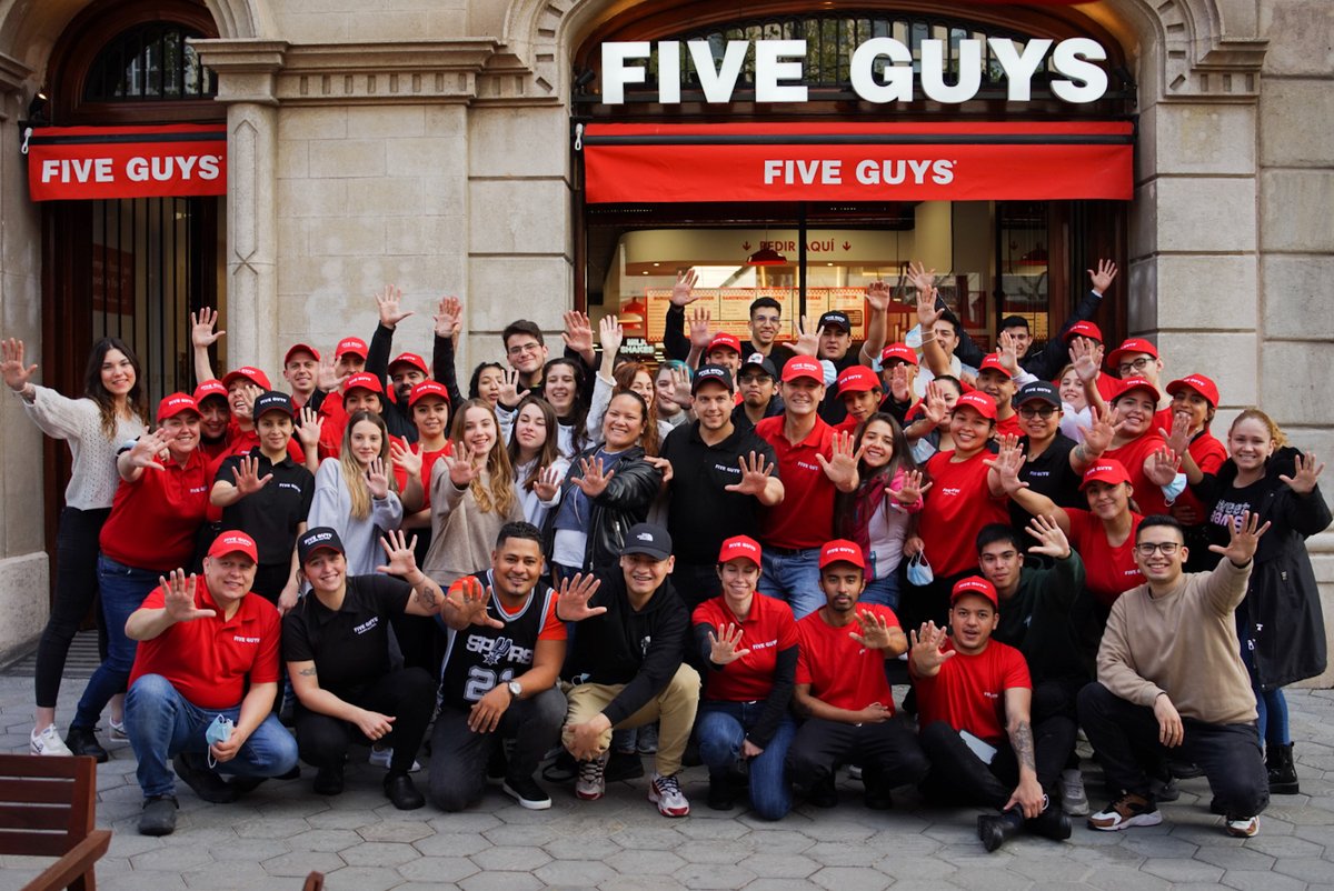 Five Guys España tweet media