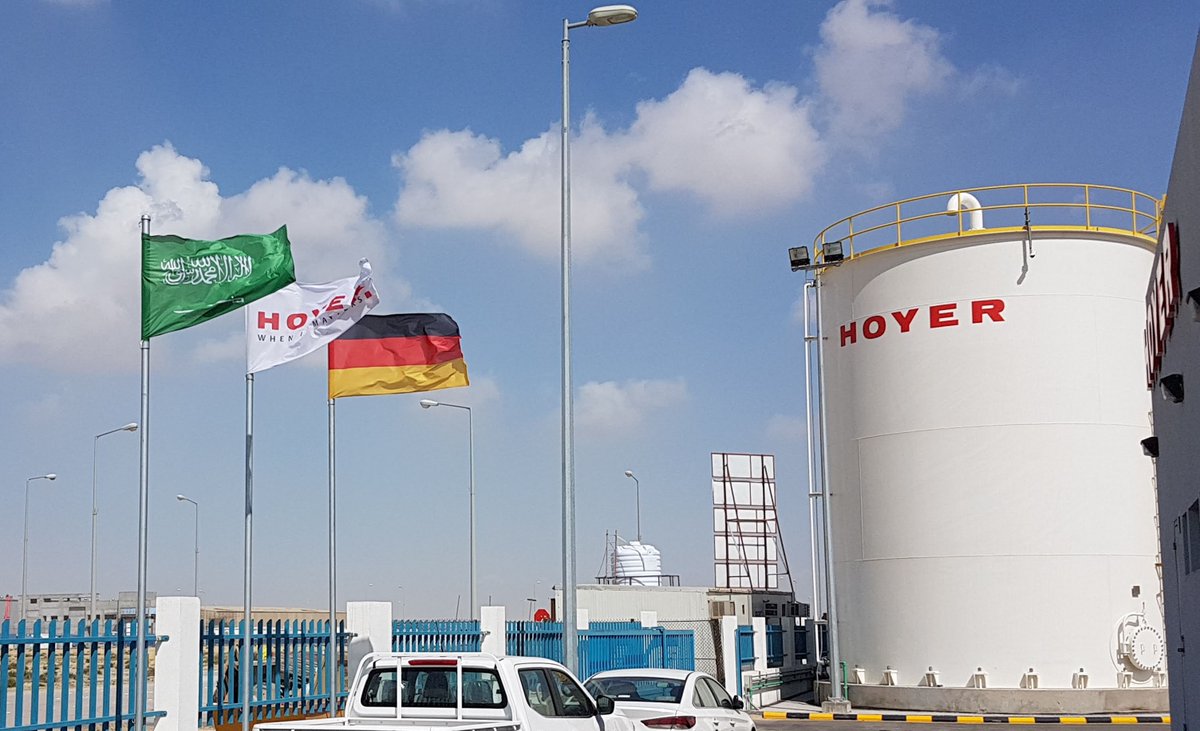 With representative offices in over 115 countries, we support our customers from all over the world with sophisticated logistics solutions. In the Kingdom of Saudi Arabia, in Al Jubail, our HOYER Middle East Ltd. another important site is located.