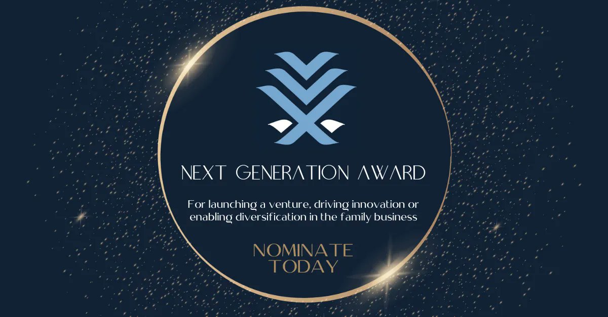 fbc_gulf's tweet photo. Do you know a NexGen entrepreneur who is building an impactful venture or an intrapreneur who is innovating their family business?
Nominate them today! https://t.co/bt3kmC9iEx
#familybusinessawards #FBCGawards #forfuturegenerations #nominate #nextgenaward https://t.co/gijR6MQd3n