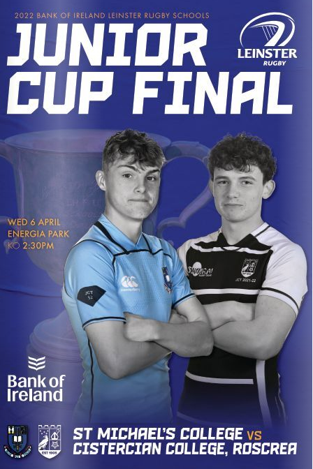 LeinsterBranch's tweet photo. 🏆 | It's @bankofireland #LSJC final day. 

Read the match programme ahead of @stmcrugby 🆚 @CCRoscrea 👇

📰 | https://t.co/PwBJy0I7HL

#STMvCCR #FromTheGroundUp https://t.co/HmNfLbvQf9