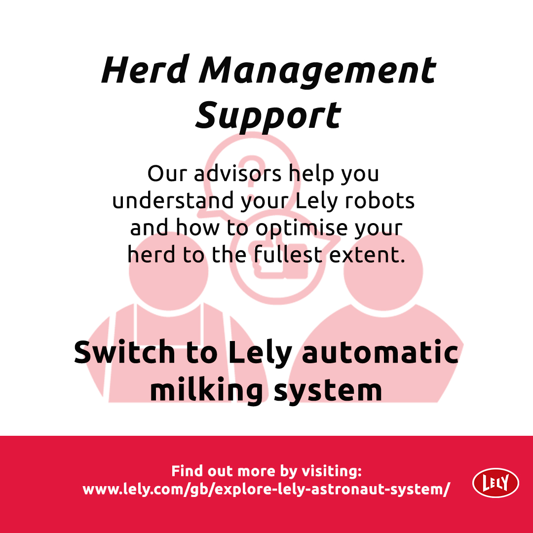 LelyAtlantic's tweet image. #Switchtoautomation and unlock a range of benefits from better efficiency to improved herd welfare. 

✅ Find out more about our #lelyaustronaut and how it could work on your farm here: lely.com/gb/explore-lel…

#milkingrobot #automatedmilking #wearelely