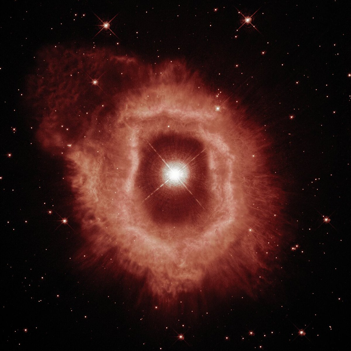 HUBBLE_space's tweet photo. In the 2022 ESA/Hubble Calendar the month of April features the monster star AG Carinae.

Free .pdf of the 2022 calendar here: https://t.co/tS7Uu32LMk

Credit: @esa / @HUBBLE_space / @NASA / A. Nota / C. Britt https://t.co/EB1FL5wnyq