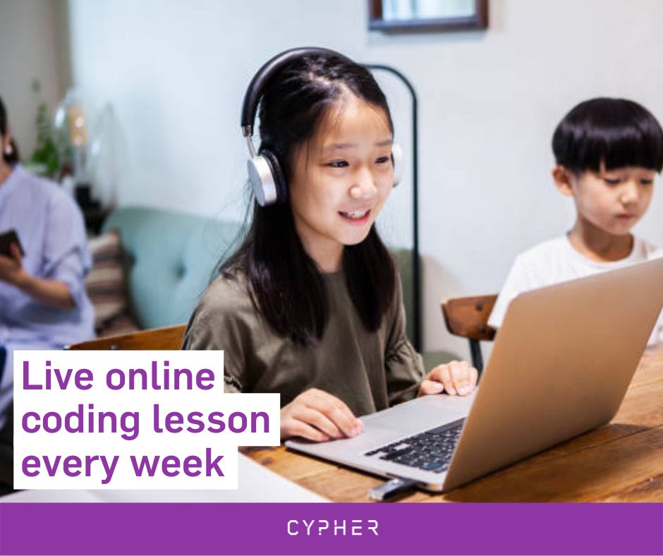 cyphercoders's tweet image. Teaching children to code encourages curiosity, sparks their imagination, builds their ability to think creatively and communicate effectively.
Sign up for weekly coding lessons here 💜 bit.ly/3Dq7aFZ
#futureofwork #futureready #codinglessonsforkids #codingkids