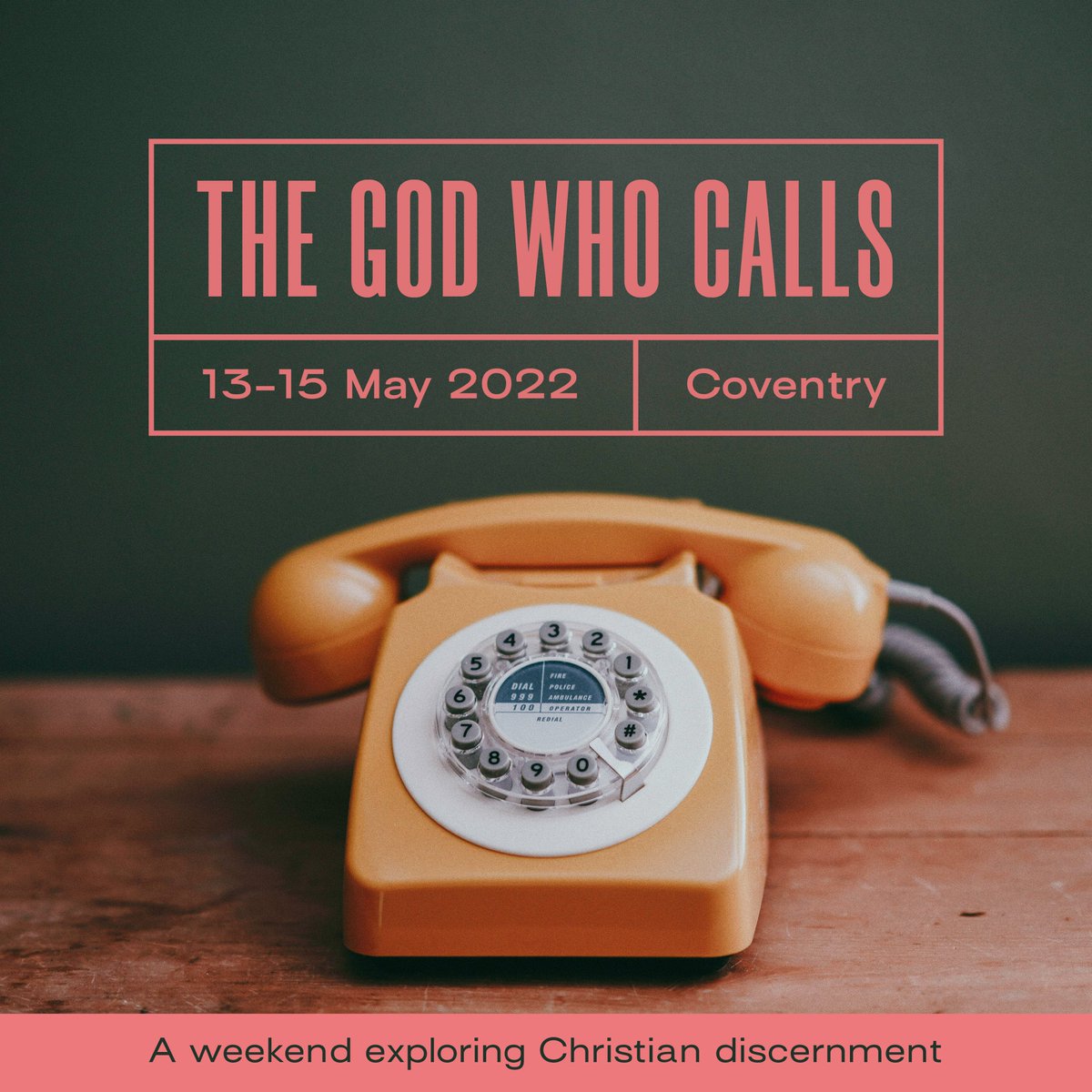 Who is God calling you to be?

Sign up now for A God Who Calls.
13-15 May in Coventry.

A weekend exploring Christian Discernment.

led by Stephen Hoyland of 
<a href="/JesuitsBritain/">Jesuits in Britain</a>

find out more....faithjustice.org.uk/the-god-who-ca…