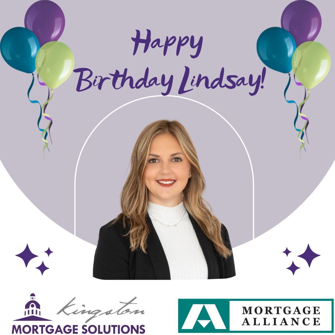 HAPPY BIRTHDAY LINDSAY!! 🎂🎉

Please join us in wishing Lindsay MacDonald a very happy birthday today!! We hope you have a fantastic day!!

Cheers to you!!

#birthday #mortgageagent #kingstonmortgagesolutions #mortgagealliance #kingstonontario #welovewhatwedo