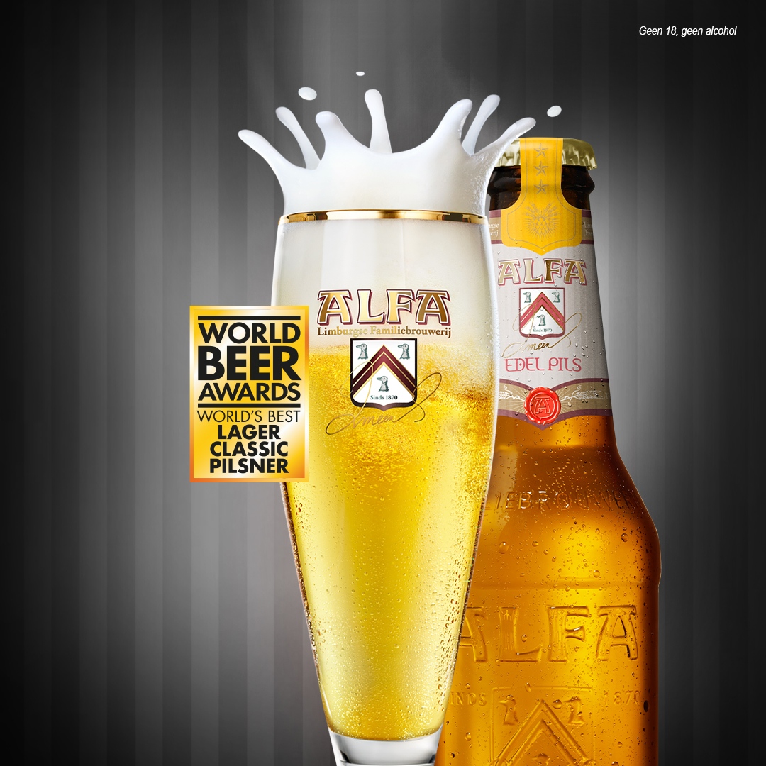 alfabier's tweet photo. Alfa Edel Pils gekroond tot het Beste Pils ter Wereld⁠ 👑⁠
Benieuwd 👉  https://t.co/wdXl7ukftm

#world #alfabier #bier #bestebier #terwereld #bestintheworld https://t.co/aDb2Az8phC