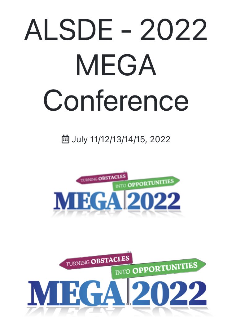 _BrittanyWJ's tweet photo. MEGA Conference here we come! We are super thankful for this great opportunity! #EllisExcellence #TalladegaCitySchools #DegaNation https://t.co/no3mT4Kh43