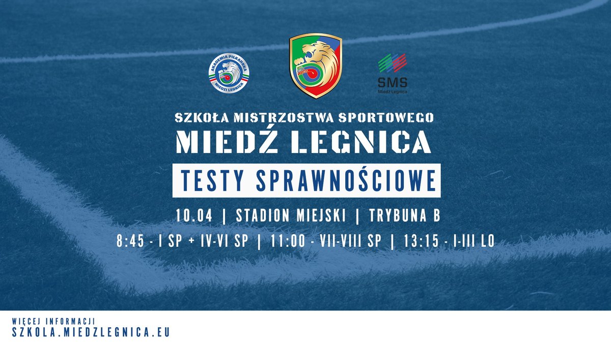 APMiedziLegnica's tweet photo. Zgłoś się już dziś! Zapraszamy‼️

https://t.co/o8SY8Dcl8s https://t.co/pRhyKqAuMo