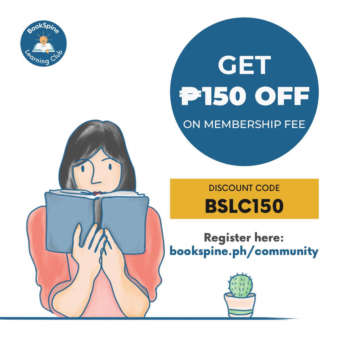 BookSpinePH's tweet photo. 📌 Interested to join the learning sessions?
Become a BSLC member today!
Register here: https://t.co/msZigXZGGJ 

📌 Use the discount code: 👉BSLC150👈 and enjoy P150 off on our membership fee!

LEARN. GROW. CONNECT.
#BookSpinePH
#BookSpineLearningClub
#BSLC https://t.co/vZDcl6HfMt