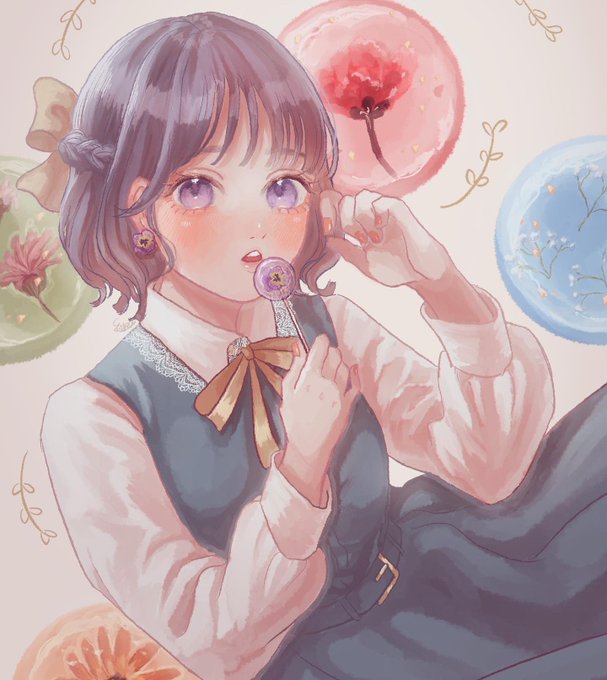 可愛い女の子のイラストのtwitterイラスト検索結果 古い順
