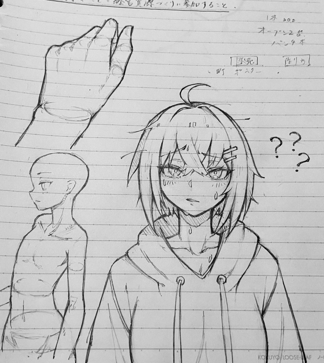 お絵描きレスすぎてお仕事中にrkgk( ◜ཫ◝ ) 