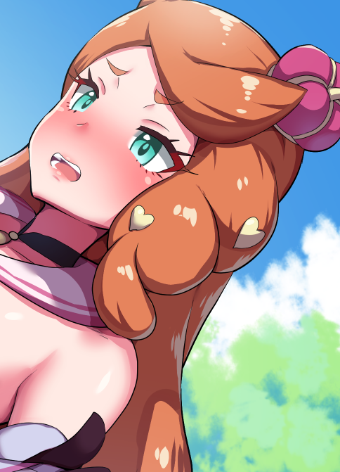 お茶会の主催者として身体を張る(?)ソニアさん絵完成。てょわわわ～ん差分も付けました。久々にマニアックな感じになってます。渋R-18とニジエにうpりましたので、最寄りのSNSでどうぞ。 