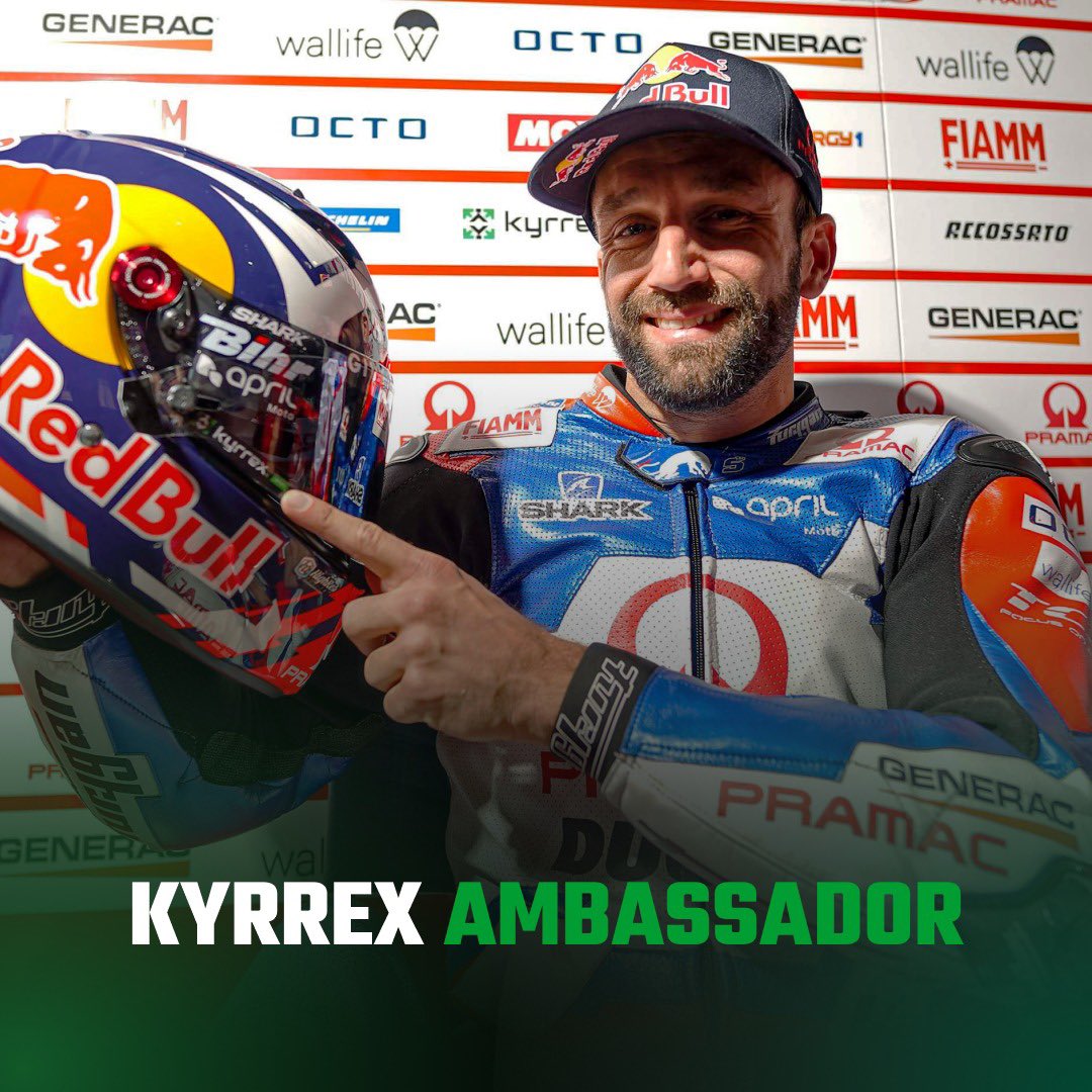I’m proud to be an ambassador for the Kyrrex crypto-fiat ecosystem! I'm happy to partner with an innovative company that strives to become №1 in the crypto world. A lot of interesting events and collaborations await us together with @Kyrrexcom kyrrex.com #Pramac