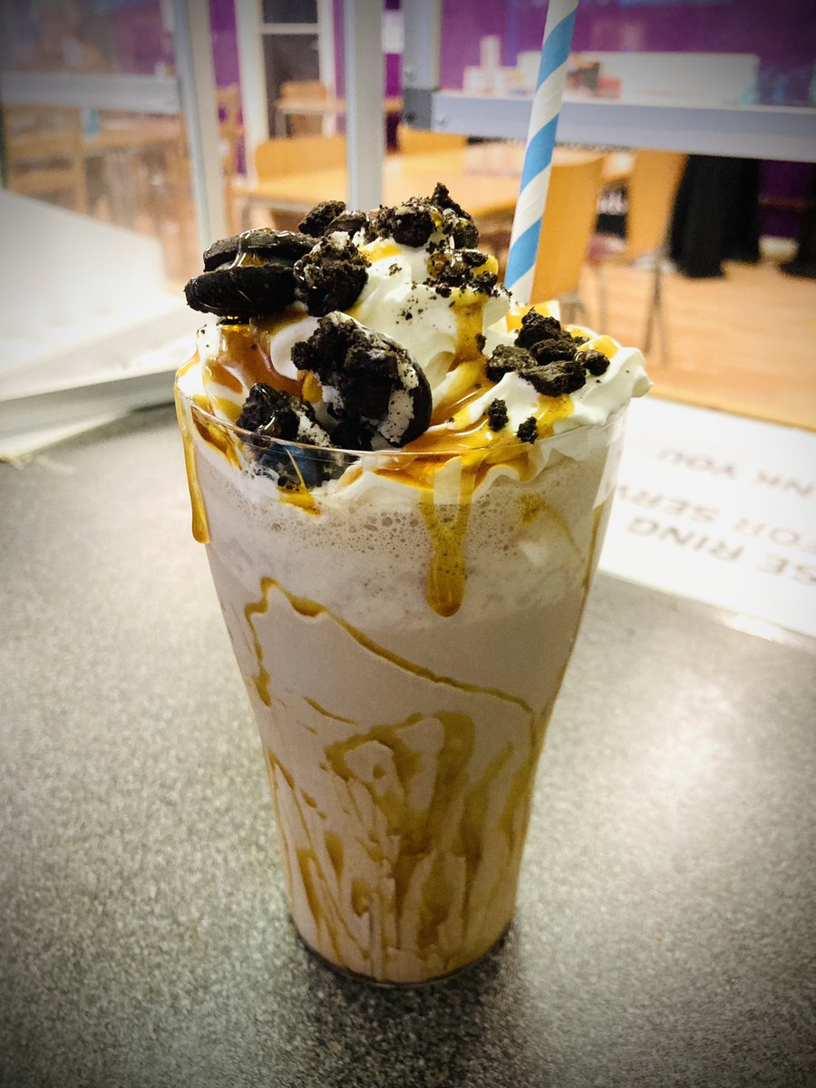 Crushed Oreo milkshake now available in our coffeeshop.
#yummy