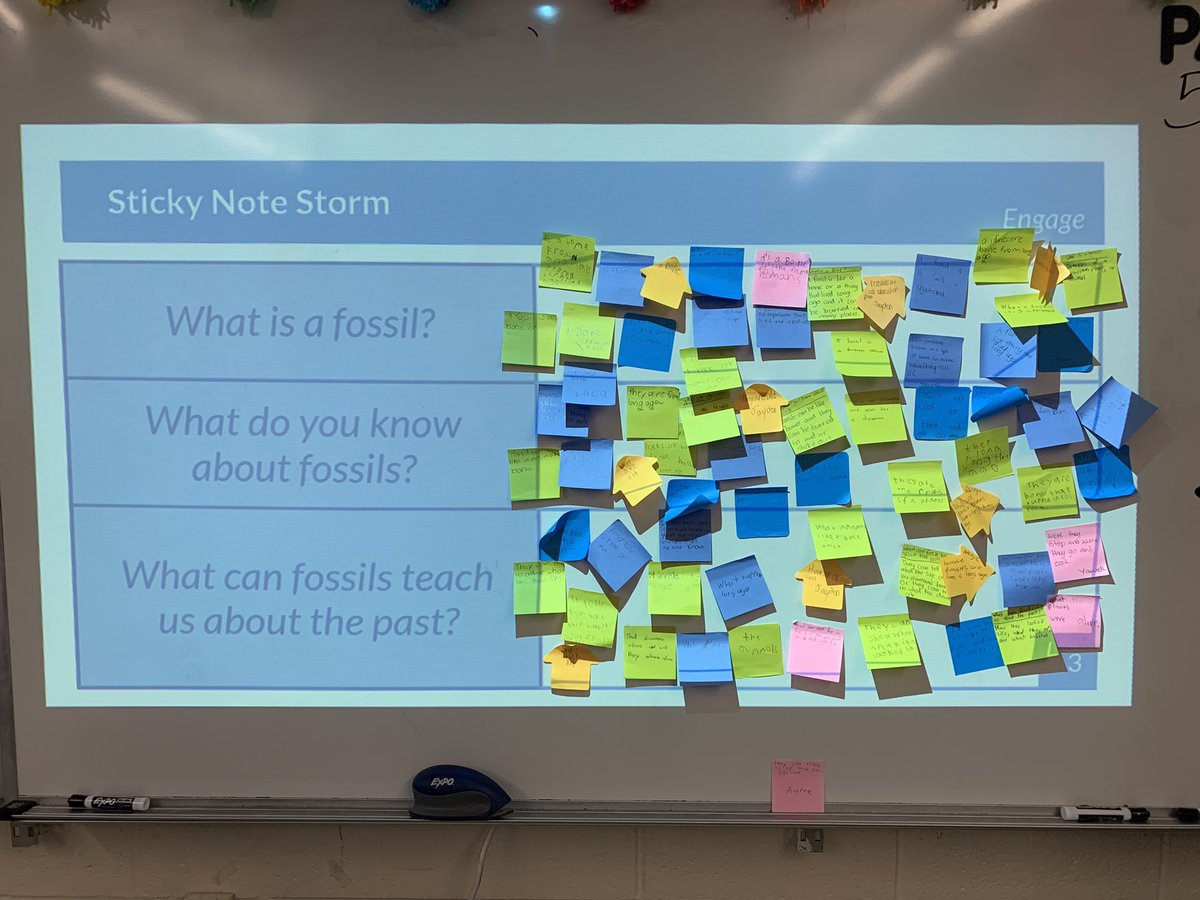 LMES_Rebecchi's tweet image. Nothing like a good sticky note storm to get our science brains working! @BTPSLearns #activatingpriorknowledge #sciencefun #coltsup