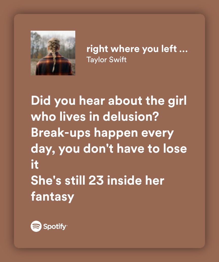 taylor swift wrote "right were you left me" about wanda maximoff