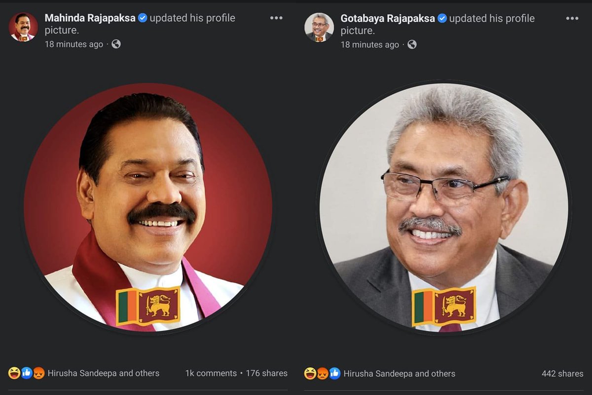 NisansaDdS's tweet photo. This just shows the flippant attitude they have towards the struggle. 

[1] https://t.co/R4MCrboVkB
[2] https://t.co/nP9o7NCGSh

(Screenshot from FB chat) https://t.co/0DK4ui988g