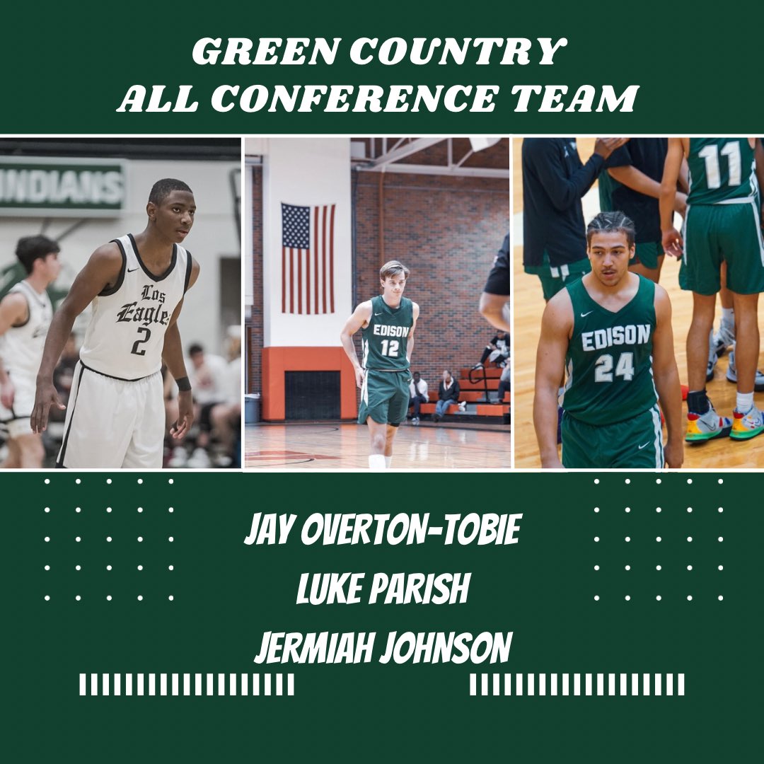 EdisonPrepHoops's tweet photo. Congrats to 3 of our guys on making All Conference!  @JermiahJohnsonn @jayoverton4 @lukeparish12 https://t.co/StaYi8tI3J