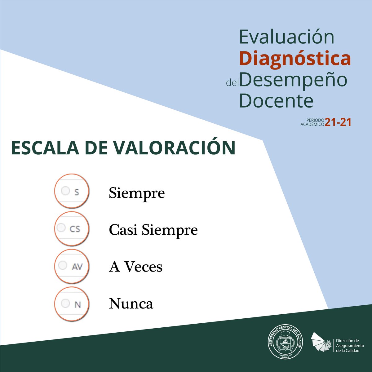 DESDE HOY se encuentra habilitada la Plataforma SIIU para la #Autoevaluación de los docentes.
<a href="/lacentralec/">Universidad Central del Ecuador</a>
#EDDD21_21