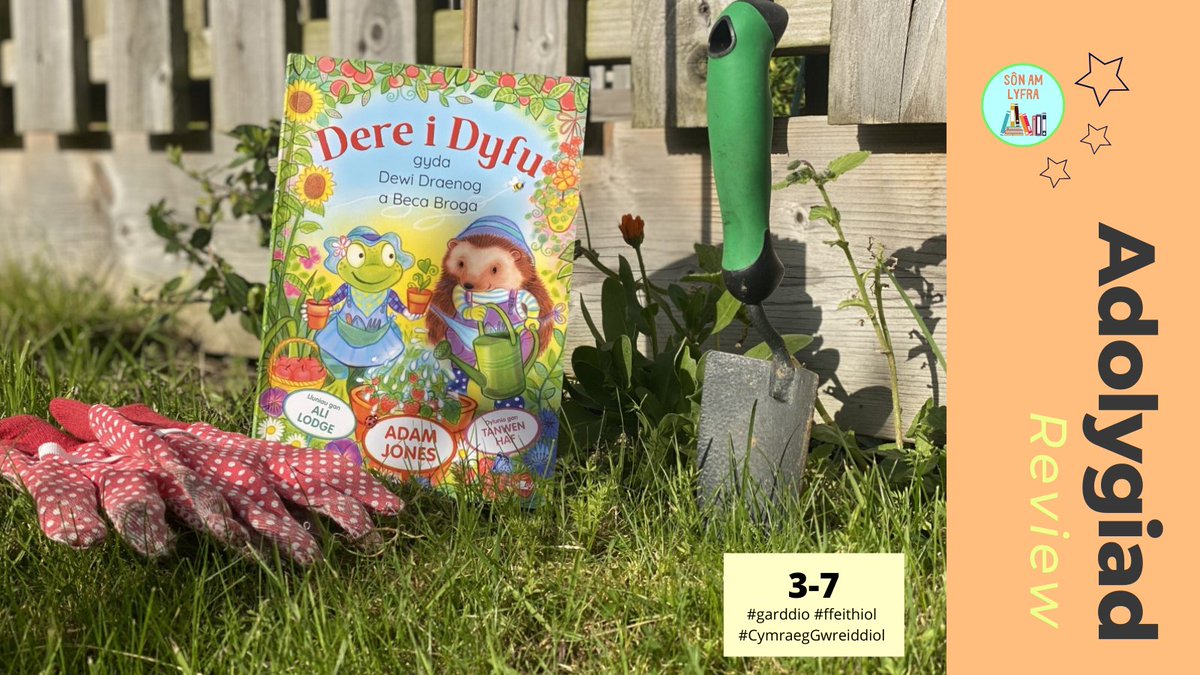 sonamlyfra's tweet photo. Mae'r 🌞allan! Amser perffaith i ddysgu sut i arddio gyda 'top tips' gan @adamynyrardd @YLolfa 🧑‍🌾

📙Llyfr hynod o liwgar i blant 3-7 oed, llawn ffeithau a gwybodaeth ar gyfer garddio syml.

✍️https://t.co/9a5De2SqBs

#adolygiad #natur #garddio https://t.co/VfLmjdNR9P