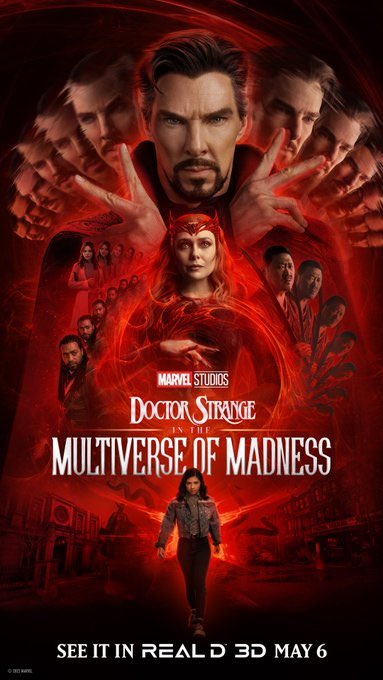 SinemataFilms's tweet photo. 5 official poster sekaligus 🔥🔥🔥

#drstrangeinthemultiverseofmadness https://t.co/oQwL7lHow3
