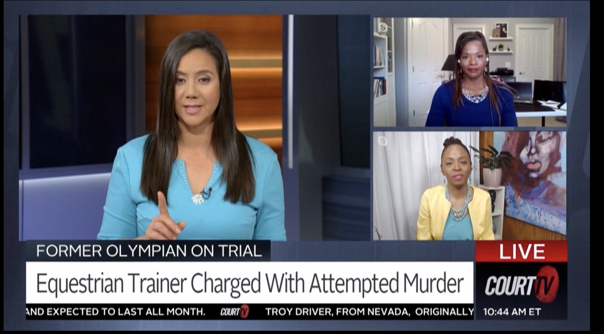 lawyerschiff's tweet photo. Host @JoyCourtTV and #MelissaRedmon have me glued to the #Barisone trial this morning!
@JulieCourtTV takes over at noon for the #Defense wrapup, and has invited me to guest.
Tune in to @CourtTV and @CourtTVUK for this one, #Brophy and discussion of #DeppDefamation, coming up! https://t.co/finCLZb04H