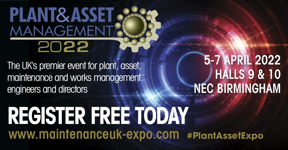 ⭐⭐⭐ Register Now⭐⭐⭐

👉🏻bit.ly/3fQbjbp

Plant &amp; Asset Management Expo (NEC Birmingham, 5 - 7 April 2022) is the UK's premier event for Plant, Asset and Maintenance Management

#Plant #Works #Engineering #PWEMag #ukmfg