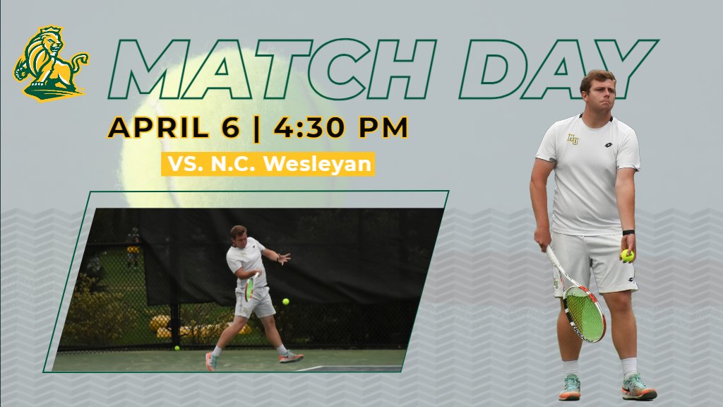 mumonarchs's tweet photo. IT'S MATCH DAY!! Men's tennis hosts North Carolina Wesleyan this afternoon at the Gene Clayton Tennis Center for a USA South conference match. Come out and support the Monarchs! #MethodistU_mtennis #MUMonarchs #WeAreMU #conferencematch #homematch https://t.co/Sm7whLj3Uf