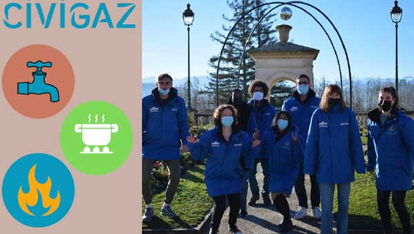 #CIVIGAZ : Bilan à mi-parcours de l’opération !

8 jeunes en #servicecivique à la Ville de Pau s'emploient à lutter contre la #précaritéénergétique et inciter les propriétaires à rénover leurs logements ➡ bit.ly/3r8kUAi