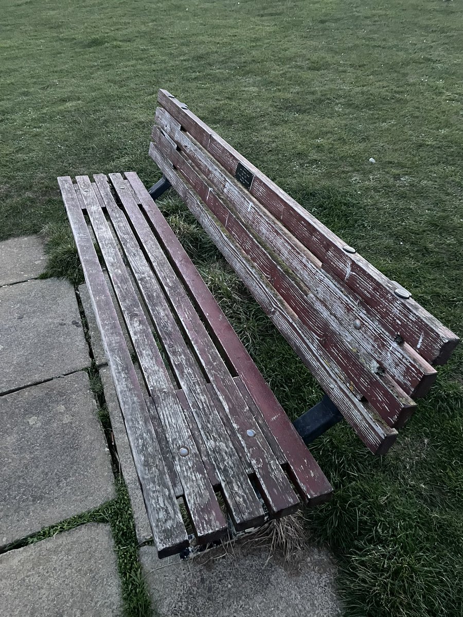 MustyChapstick's tweet photo. #benchreview Weymouth edition! Comfort 7, cleanliness 1 (bird shit), ambiance 9, view 10. Ambiance would be reduced during the day due to “people” https://t.co/cD5hDZPswM