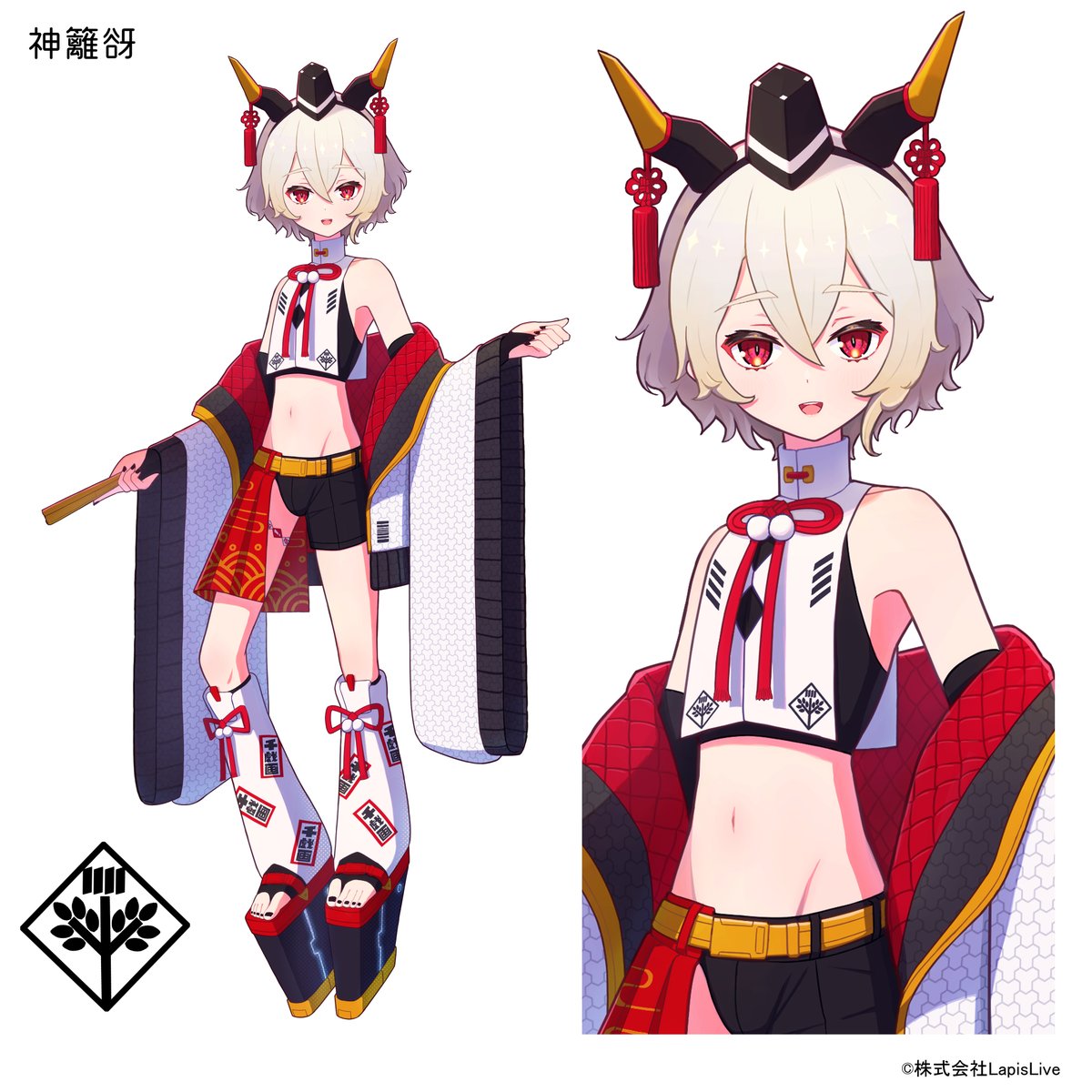 [お仕事]
LapisLive所属Vライバー2名のキャラクターデザインを担当しました。2人ともIRIAMという配信アプリで活動しているので、もしよかったらチェックしてみてください。

七海 芹 (ななみ せり) @mi___n___lps
神祇 谺 (ひもろぎ こだま) @himorogi_codama 