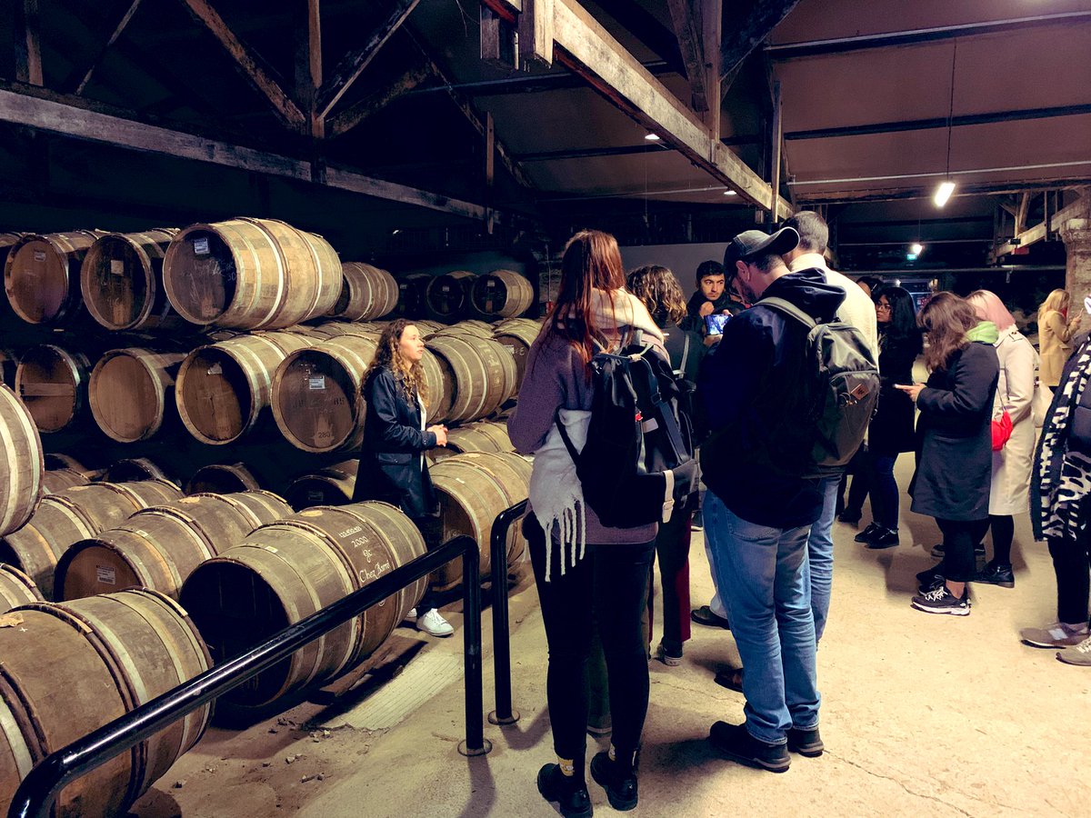 Today, @WintourMaster students discovered the art of Cognac making! Thank you to Hennessy and Rémi Martin for welcoming us!
@isvv_bordeaux @univbordeaux_EN #Cognac #winetourism