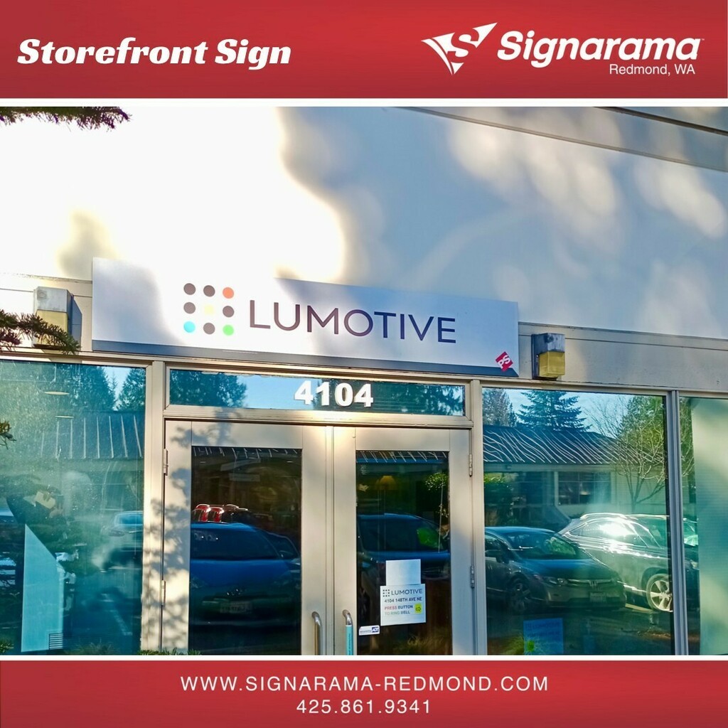 SignsRedmond's tweet image. We are pleased to assist Lumotive, maker of 3D-sensing technology for spatial applications, brand their new location in Redmond. 

Thank you for trusting us to help bring your branding to life.
 
#signaramaredmond #lumotive #officesign #customsign #signa… instagr.am/p/CcA1R64Me3m/