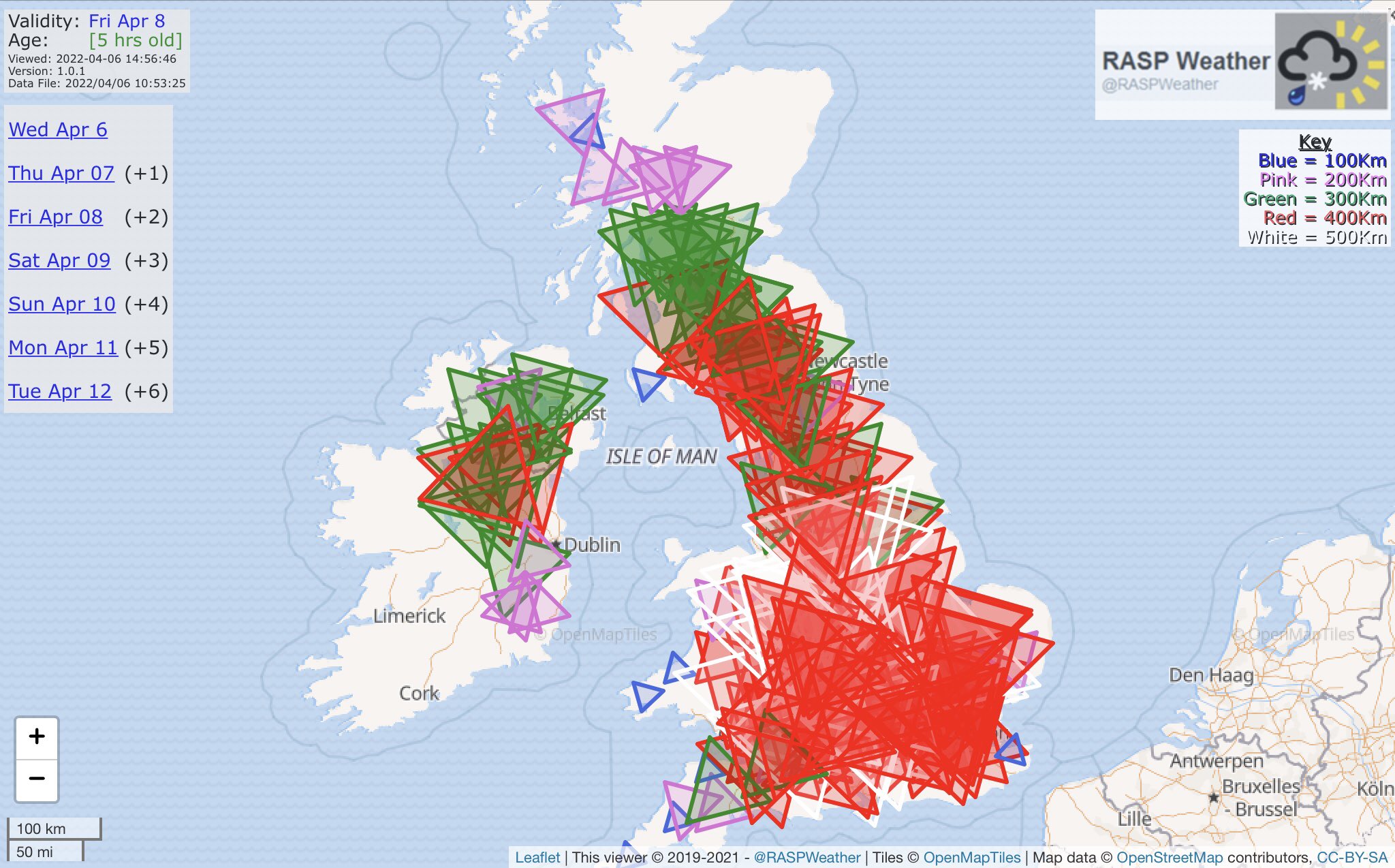 RASP Weather (RASPWeather) / Twitter