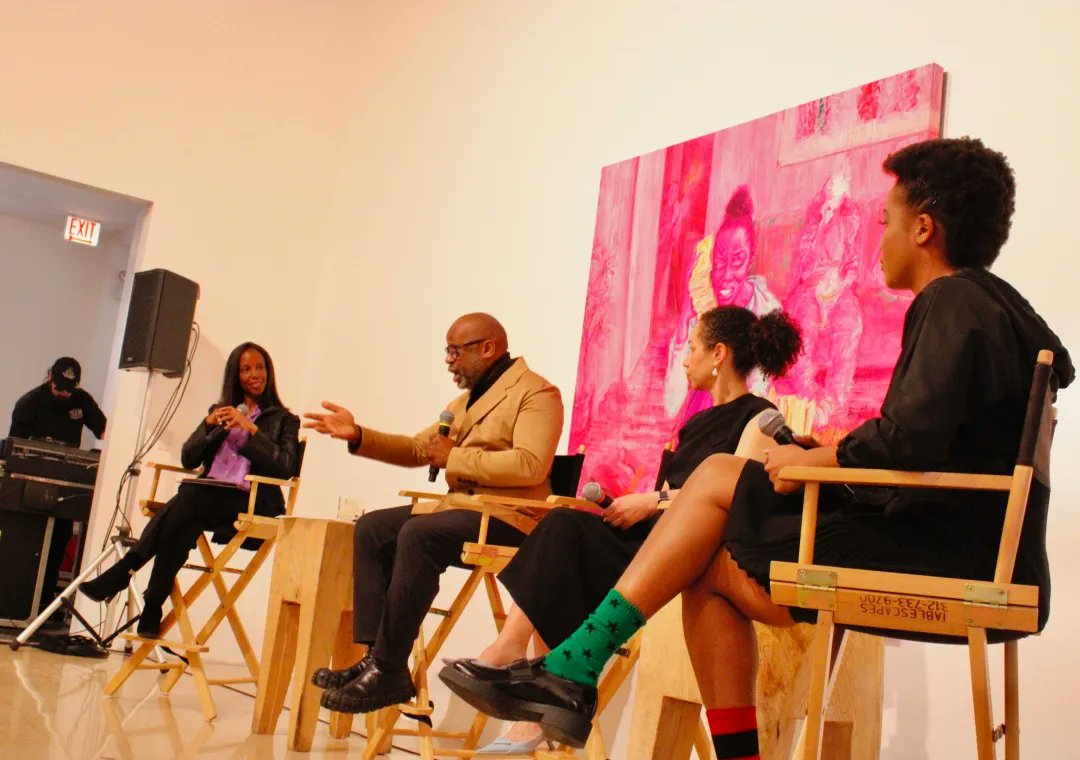 BlockClubCHI's tweet photo. Theaster Gates teamed up with Prada to give 14 designers of color a boost — and half are from Chicago.

"Some of this is about representation, and some of this is, 'Oh, I didn't realize there were so many dope-ass Black people doing dope-ass Black things." https://t.co/JYYjJakziC https://t.co/MdFGbZjNOS