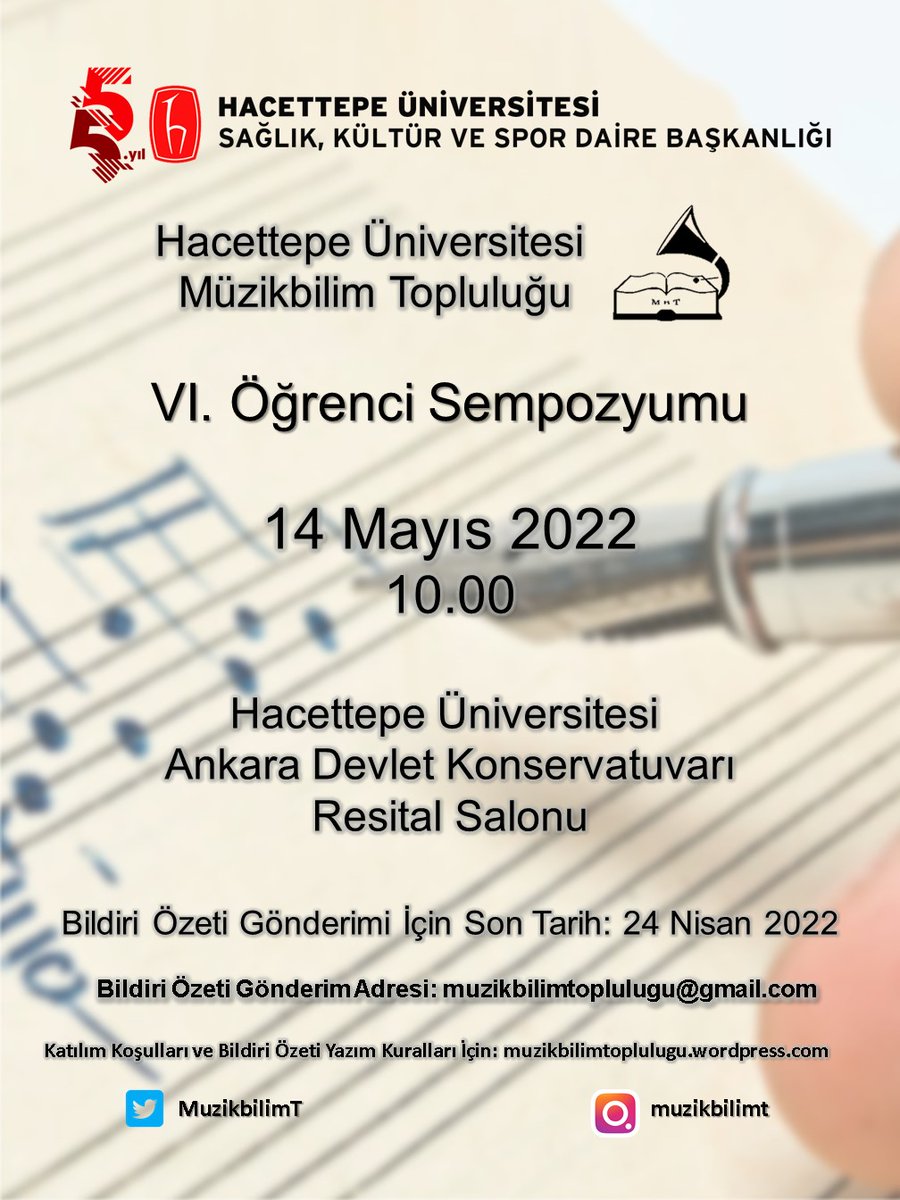 Sempozyum yaklaşıyor :)