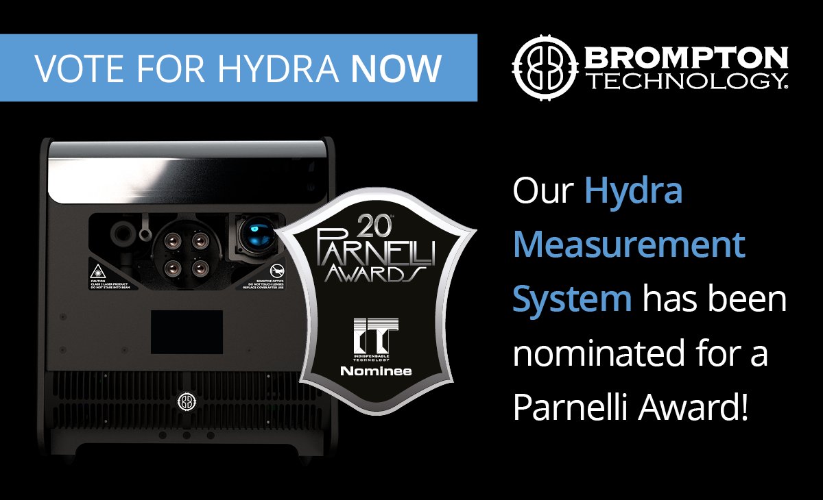 BromptonTech's tweet photo. We’re extremely proud to be counted among the nominees for the Parnelli Indispensable Technology Award.

You can cast your vote for our Hydra System in the next round of nominations, here: https://t.co/QSDhk7iziS

#bromptontech #thebromptondifference #Hydrasystem https://t.co/PmCCeljsRA